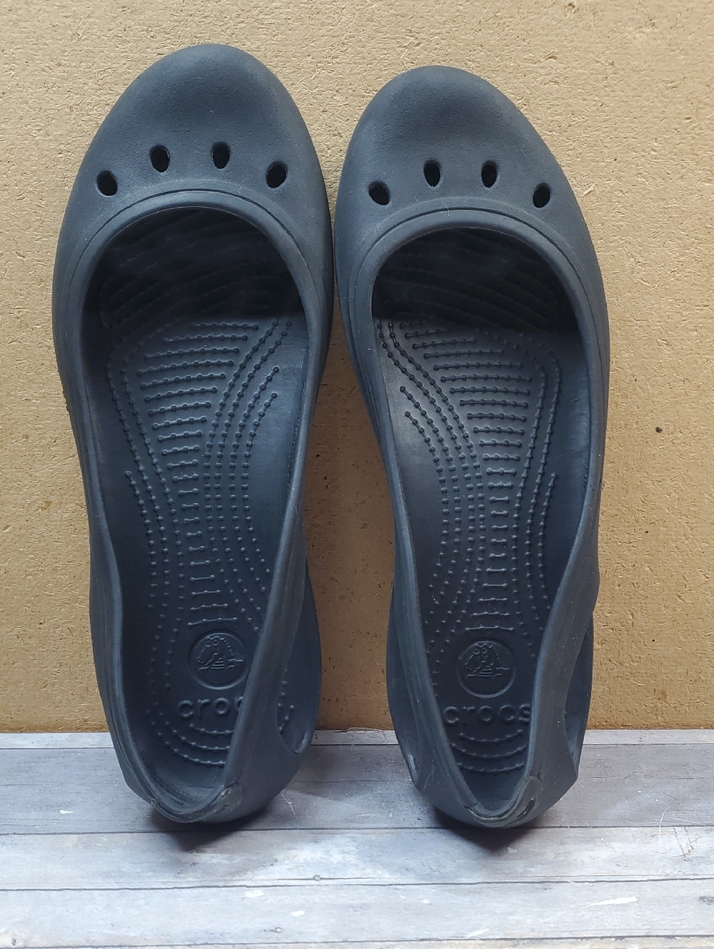 CROCS Black Kadee Women''s Flats Size W 10